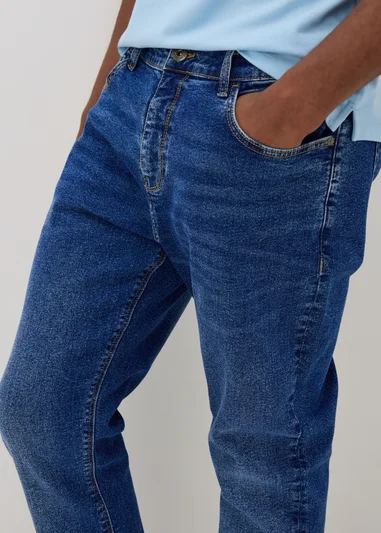 15263974-1735210843869257 Mid Wash Slim Fit Jeans